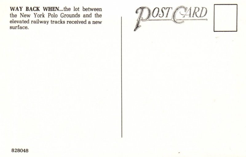 Way Back When… New York Polo Grounds