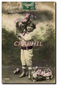 Old Postcard Fun Children