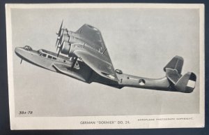 Mint England Real Picture Postcard German Dornier DO 24 Valentines 