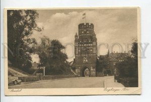 460858 GERMANY Stendal street car Vintage postcard