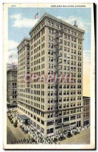 Old Postcard Garland Building Chicago