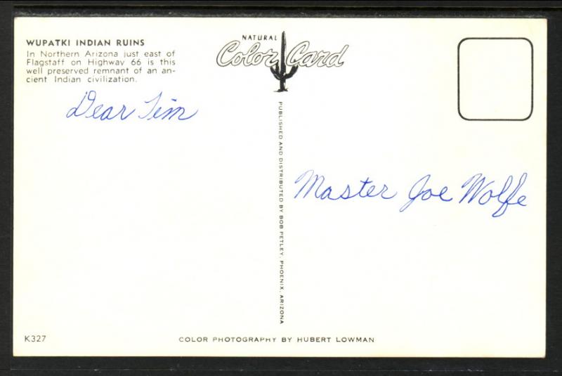 Wupatki INdian Ruins,AZ BIN