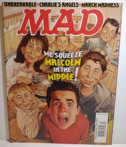 MAD Magazine March 2001 # 403 Malcom In The Middle Charles Angels Parody Spoofs