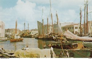 BRIDGETOWN , Barbados , 1950-60s ; The Careenage