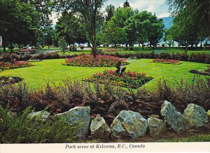 Canada Park Scene At Kelowna British Columbia