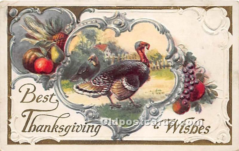 Thanksgiving Postal Used Unknown 