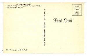 GA - Warm Springs. Picturesque Mill