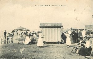 Postcard 1908 Berck Plage France beach Diablo yoyo game 23-10749
