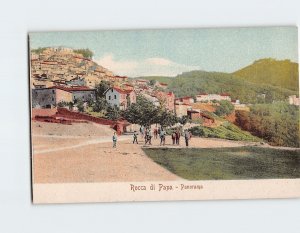 Postcard Panorama Rocca di Papa Italy