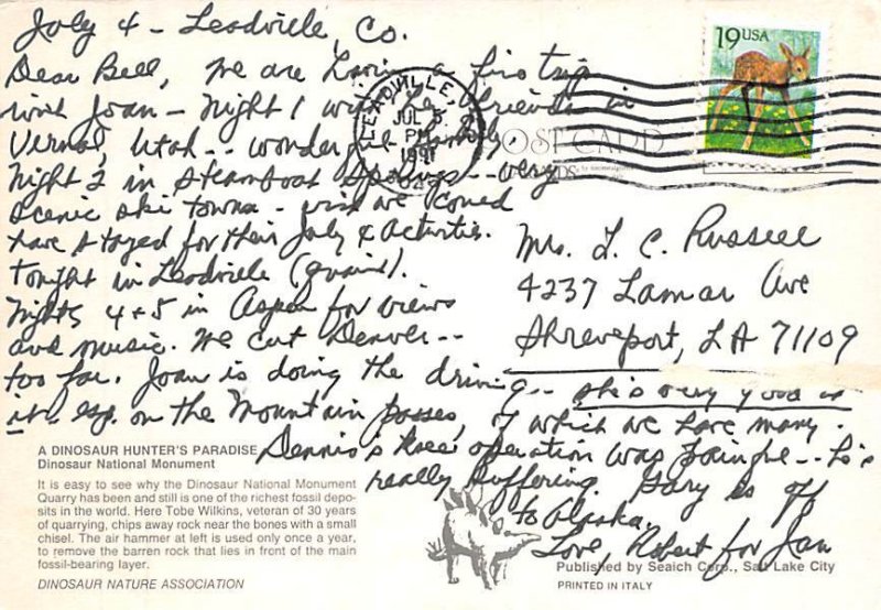 A Dinosaur Hunter Paradise, Dinosaur National Monument 