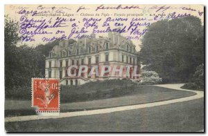 Postcard Old Castle of Boissy-Saint-Léger Piple main Facade