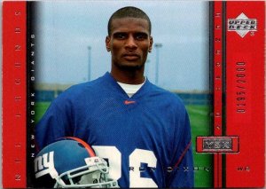 2000 Upper Deck Football Card Ron Dixon New York Giants sk19077