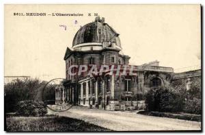 Old Postcard The Meudon Observatory