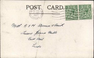 Vintage Postcard MELTHAM WEST YORKSHIRE James Dawson & Co NEW BRIDGE MILLS