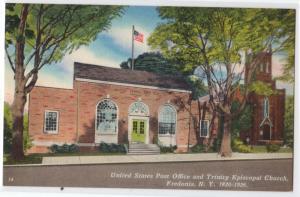 Post Office & Trinity Episcopal Church, Fredonia NY