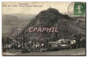 Old Postcard The Cantal Auvergne Murat Rocher Bonnevie