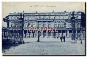 Old Postcard Nancy Palace Gonvernement