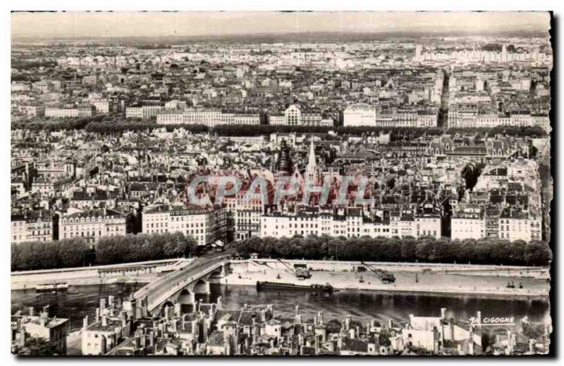 Postcard Modern Lyon Vue Generale From Taking Fouviere