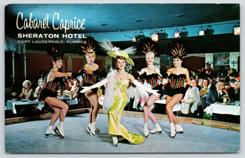 Fort Lauderdale Florida~Sheraton Hotel~Cabaret Caprice~Stars on Ice Skates~1966 