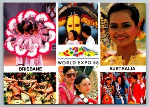 Postcard World Expo 1988 Brisbane Australia