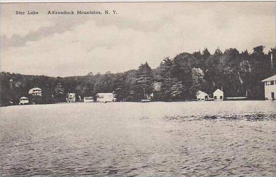 New York Adirondack Mountains Star Lake Albertype