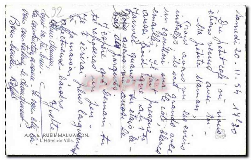 Modern Postcard Rueil Malmaison L & # City 39hotel