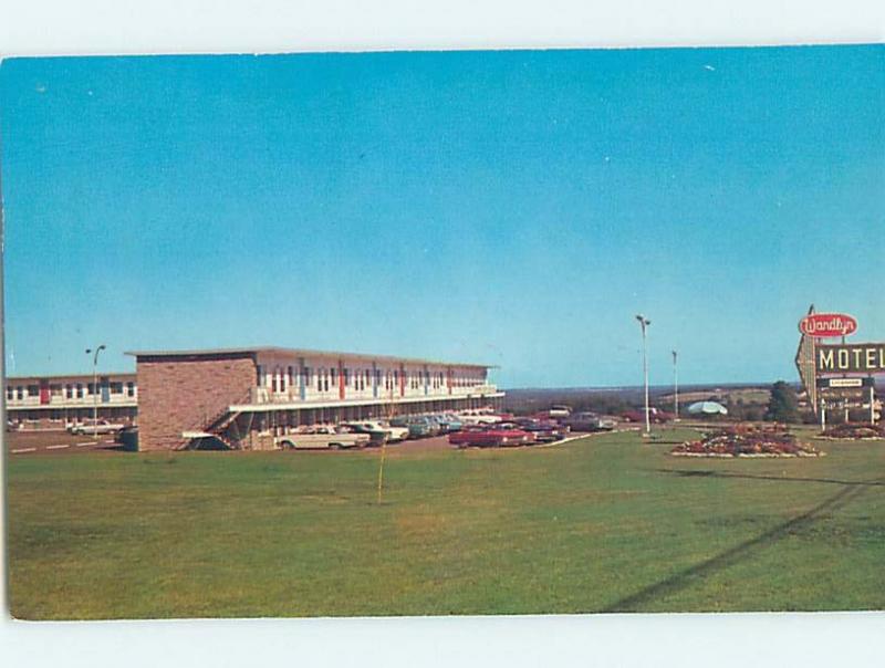 Pre-1980 MOTEL SCENE Moncton New Brunswick NB hk1788