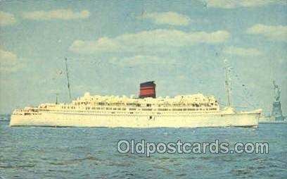 Queen Of Bermuda Ship Unused 