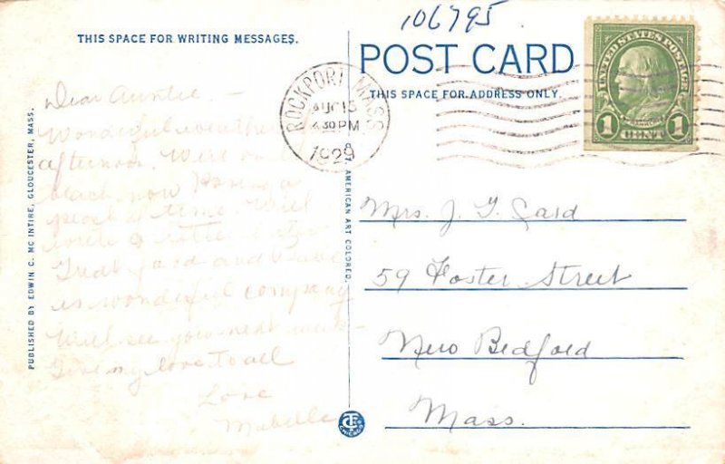 Fisherman's Memorial Gloucester, Massachusetts MA  