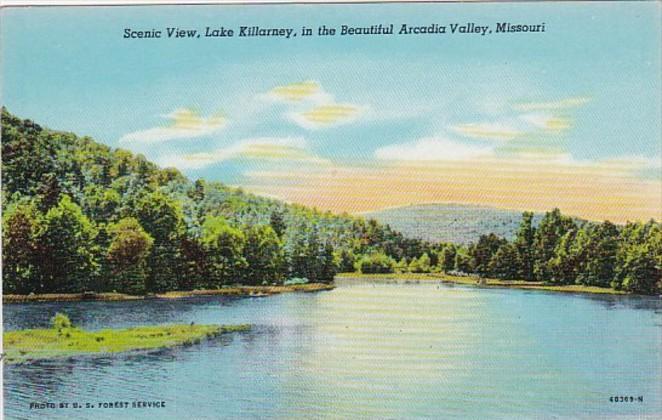 Missouri Lake Killarney Scenic View In Arcadia Valley Curteich