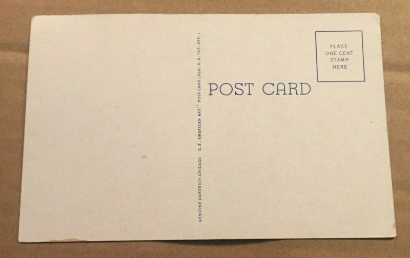 VINT UNUSED .01 POSTCARD - WILL ROGERS MEMORIALMUSEUM & TOMB CLAREMORE, OKLAHOMA