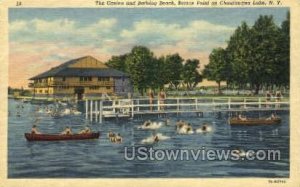 Bemus Point in Chautauqua Lake, New York