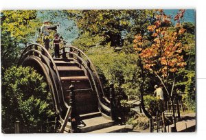 San Francisco California Vintage Postcard Oriental Tea Garden Golden Gate Park