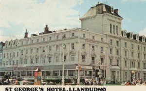 St Georges Hotel Llandudno Rare Wales Welsh 1970s Postcard