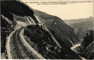 CPA Dauphine Ligne de La Mure, passage de la Rivoire (922213)