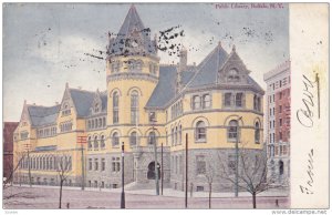 Public Library, BUFFALO, New York, PU-1908