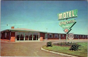 Postcard MOTEL SCENE Edmonton Alberta AB AL9593