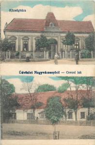 Nagyvázsony Nagyvazsony - Orvosi lak Kozseghaza Hungary 1918