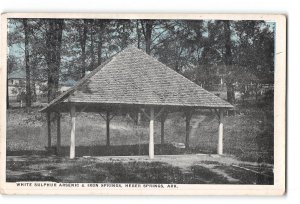 Heber Springs Arkansas AR Postcard 1915-1930 White Sulphur Arsenic & Iron Spring