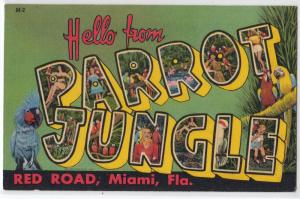 Parrot Jungle Cards, Miami FL