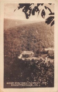 Fayetteville Pennsylvania Piney Mt Inn Birds Eye View Vintage Postcard AA9106