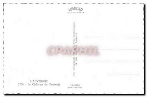 Modern Postcard Auvergne's castle Tournoel