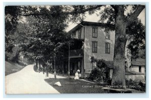 Cataract House Water Gap Delaware Pennsylvania Vintage Postcard 