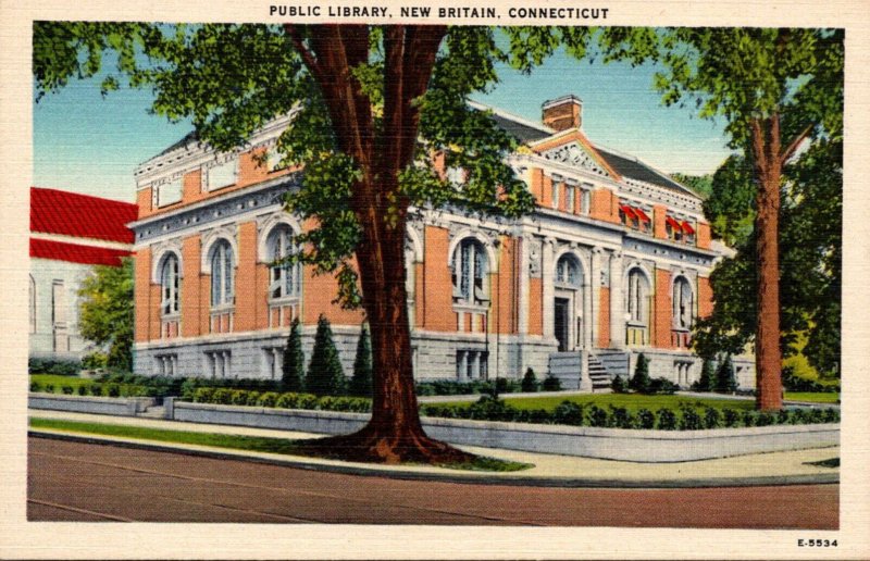 Connecticut New Britain Public Library