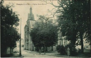 CPA NANGIS - L'Église St-MARTIN (120432)