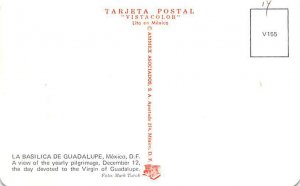 La Basilica de Guadalupe Mexico Tarjeta Postal Unused 