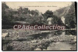 Postcard Old Mill Rameau Evaux Les Bains