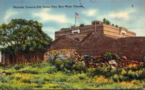 Florida Key West Martello Towers Old Union Fort 1939