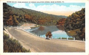 WM. Penn Highway at Prince Gallitzin Springs near Altoona - Altoona, Pennsylv...