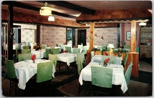 1959 Michillinda Beach Lodge Whitehall Michigan Dining Rooms Posted Postcard